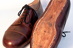 Maßschuhe aus Cordovanleder Maßschuhe aus Cordovanleder