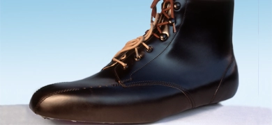 Maßschuh in der Fertigung