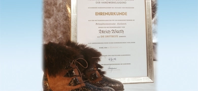 Ulrich Warths Gesellenstück mit Auszeichnung